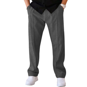 Pantalon <span class=keywords><strong>de</strong></span> <span class=keywords><strong>jogging</strong></span> et <span class=keywords><strong>de</strong></span> randonnée pour <span class=keywords><strong>homme</strong></span>, coupe droite, ample, couleur unie, style <span class=keywords><strong>sport</strong></span>, idéal pour l'été et le baseball - Product Image 4