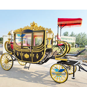 Electric Royal Cinderella Garden Princess Horse Carriage Transporte especial para niños - Product Image 1