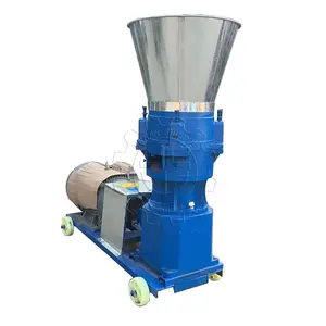 Automated stainless steel pig chicken duck Feed waste pellets machine for livestock feed