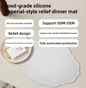 مفارش طاولة مقاومة للحرارة مقاومة للماء ، حصيرة لوحة منقوشة الأوروبي ، مفارش طاولة مطبخ قابلة للغسل مانعة للانزلاق للمطبخ المنزلي - Product Image 2
