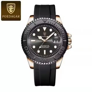 Reloj POEDAGAR 680 para Hombre, Resistente al Agua, Luminoso, de Acero Inoxidable, Deportivo, de Moda, de Cuarzo - Product Image 1
