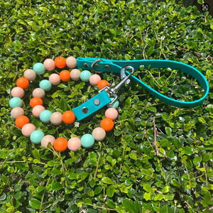 Guinzaglio per <span class=keywords><strong>Cani</strong></span> di Piccola Taglia in Silicone con Perline da 12mm, Design Carino e di Lusso, Personalizzabile, Morbido e Resistente - Product Image 5
