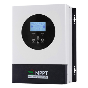 Contrôleur de charge solaire MPPT 12V 24V 48V 120A avec fonction de contrôleur d'éclairage, puissance maximale de 6720W, compatible avec les batteries au plomb-acide/<span class=keywords><strong>lithium</strong></span> - Product Image 2