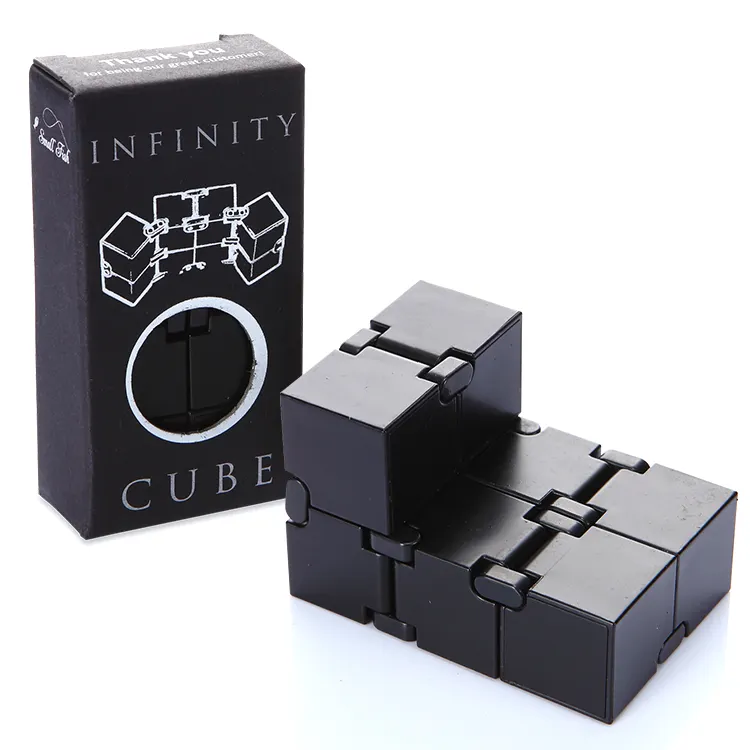 CPC Simple Fun Children Adult Anti stress Pop Fidget Toy Transforming Fidget Infinity Magic Spinner Custom Cube