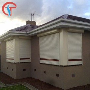 Tapparella automatica isolata per la casa persiane in alluminio in lega di alluminio Design verticale rotolamento moderno - Product Image 4