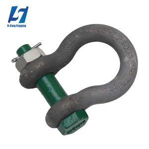 Wholesale China Selling High Quality Rigging Hardware Products Forged Carbon+alloy Steel Bow D Shackles With Screw Pin Bolt Pin - Product Image 6