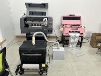 Kit complet d'imprimante DTF A3 30 cm à double tête XP600 I1600, machine d'impression directe sur film avec presse à chaud, agitateur de poudre et filtre à air