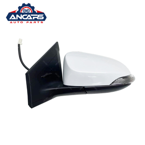 Espejo Retrovisor Lateral para <span class=keywords><strong>Toyota</strong></span> Vios <span class=keywords><strong>Yaris</strong></span> 2014 <span class=keywords><strong>2015</strong></span> 2016 2017 Tipo RHD con Luz, Espejo Retrovisor de 7 Líneas - Product Image 1