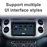 Android 12 4G LTE Radio de coche inalámbrico Carplay 2 Din 8 "Auto Radio GPS BT FM RDS para Volkswagen/VW/PASSAT/POLO/GOLF 5 6/TOURAN