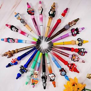 Mode Kouromi Form Säuglings armband Diy Bulk Molar Beiß spielzeug Designer Focal <span class=keywords><strong>Beads</strong></span> Silikon für Perlen Stift - Product Image 3