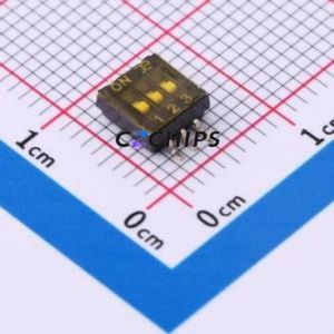 DSHP03TSGER DIP Switch Switch ( Number of Switch Sections: 3 )( Lead Spacing: 1.27mm ) - Product Image 1