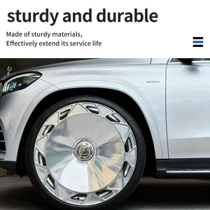 Per <span class=keywords><strong>Mercedes</strong></span>-Benz <span class=keywords><strong>Sprinter</strong></span> 906 907 Modello Personalizzato, Coprimozzo Decorativo in Acciaio da 20 Pollici con Logo Maybach - Product Image 4
