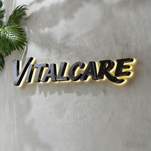Insegne Elettroniche 3D Retroilluminate a <span class=keywords><strong>LED</strong></span> Personalizzate per Interni, Lettere Pubblicitarie Illuminate per Uffici, Negozi, Centri Commerciali e <span class=keywords><strong>Aziende</strong></span> - Product Image 5