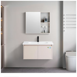 Penjualan terlaris khusus furnitur wastafel mode Modern kabinet cermin kamar mandi - Product Image 6