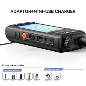 Cầm tay di động đài phát thanh Sim Thẻ Wifi <span class=keywords><strong>GPS</strong></span> Long Range 4 gam PoC <span class=keywords><strong>Android</strong></span> điện thoại - Product Image 5