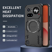 Pour Nothing Phone 4A Pro, vente en gros, lot de coques de téléphone magnétiques antichoc, charge sans fil, coque arrière personnalisée