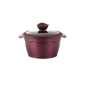 HausRoland Nồi Chống Dính Đúc Khuôn Tay Cầm Đo Nhiệt Độ Chảo Rán Nhôm Không Dính Bộ 12 Món Đồ Nấu Nướng - Product Image 3