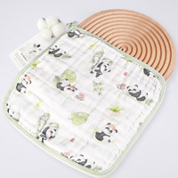 Serviettes de toilette pour bébé en mousseline de coton à prix d'usine, 100% coton gaze, lingettes de bain pour bébé, serviettes en mousseline pour bébé