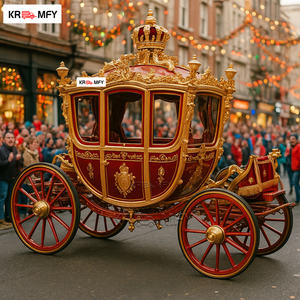 Carroza Turística de Lujo en Oferta, Remolque Eléctrico Personalizado con Aire Acondicionado y Luces LED, Estilo Carruaje - Product Image 4