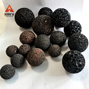 XuAng boules de roche <span class=keywords><strong>volcanique</strong></span> naturelle 3-5cm grande taille décor d'arôme de maison ornements boules de roche <span class=keywords><strong>volcanique</strong></span> - Product Image 2