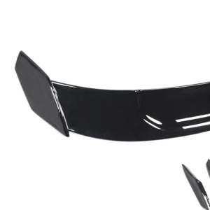 Alettone posteriore per auto alettone alettone ABS Kit corpo nero lucido in plastica per bagagliaio posteriore alettone Spoiler per <span class=keywords><strong>BMW</strong></span> 1 serie <span class=keywords><strong>F40</strong></span> 2019- - Product Image 3