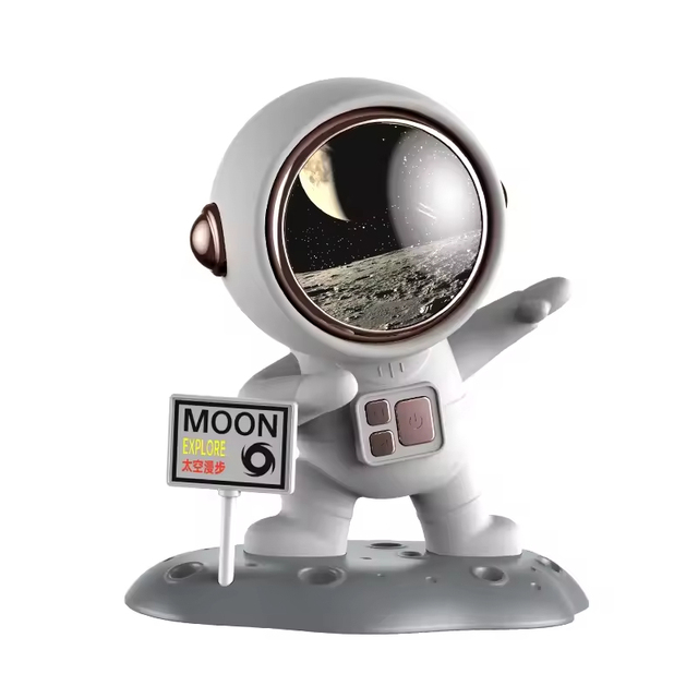 Electronics Purchaing Agent Astronaut Themed Wireless Bluetooth Speaker USB Rechargeable Premium Sound Quality Atmosphere Light