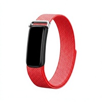 Bracelet intelligent en silicone sans écran, moniteur de fréquence cardiaque, d'oxygène sanguin et de température corporelle, étanche 3ATM, autonomie de 7 à 14 jours