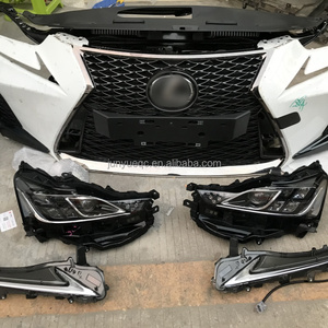 Accesorios completos de coche de fácil instalación para <span class=keywords><strong>Lexus</strong></span> ES <span class=keywords><strong>LS</strong></span> IS RX NX LX cubierta de boca delantera moderna tablero de hoja parachoques de faro ES250 - Product Image 5