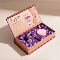 Boîtes d'emballage en carton rigide pour produits de soin de la peau sur mesure en gros, impression de boîtes cosmétiques avec fermeture magnétique, boîtes cadeaux en papier