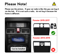 Android Ekran Araç Çalar Subaru Forester 2015-2017 GPS 1 Yıl Garantili FM Verici Radyo Navigasyon Stereo Gösterge Paneli Geri Görüş Kamerası