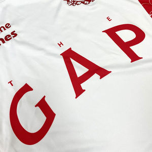 Camiseta de fútbol juvenil holgada a la moda urbana con diseño de sublimación personalizada al por mayor - Product Image 4