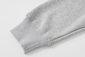 Felpa con Cappuccio da <span class=keywords><strong>Uomo</strong></span> Minimalista Ricamata a Cuore con Zip - Casual con Maniche Raglan per Stile Streetwear Quotidiano Confortevole - Product Image 5