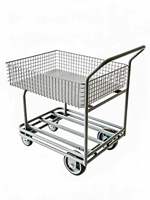 Carrito de Transporte Multifuncional Popular, Práctico y Fácil de Transportar, con Superficie de Trabajo con Recubrimiento en Polvo