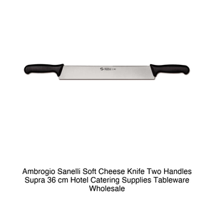 มีดตัดชีสแบบนุ่มสองด้าม Ambrogio Sanelli Supra 5244.036.970 ขนาด 36 ซม. - Product Image 2