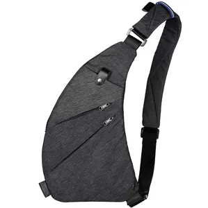 Water Weerstand Anti Diefstal Reizen Sling Borst Bag Crossbody Schouder Rugzak Voor Mannen Vrouwen