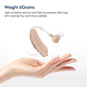 منتجات رائجة وصلت حديثًا ورخيصة بالجملة صوت ذكي طبي عالي الدقة خلف الأذن الصم البالغ من العمر - Product Image 3