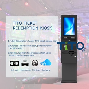 Distributeur de billets Casino Fusion Series Kiosk Puloon F53 avec fonction TITO et armoires de jeux de compétences de divertissement avec fonction SDK - Product Image 6