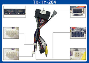 Auto-Stereo-Radio Stromkabelbaum Canbus-Kabelbaum für Hyundai Kabelbaum-Sets Auto-Stereo-Radio - Product Image 5