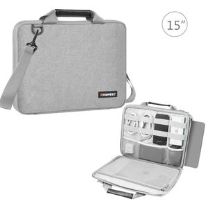 Tas Laptop Selempang HAWEEL 15.0 Inch -16.0 Inch untuk Macbook, Lenovo Thinkpad, ASUS, HP (Abu-abu) - Product Image 1