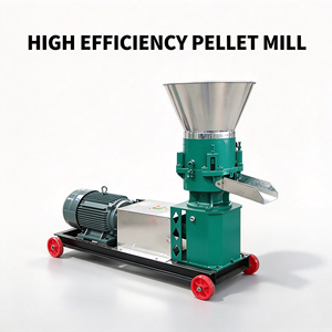 Máquina Multifuncional para Producción de Pienso en Pellets con 5 Placas de Matriz, Equipo Peletizador de Alimento para Pollo, Pato, Cerdo, Oveja, Conejo y Pescado - Product Image 1