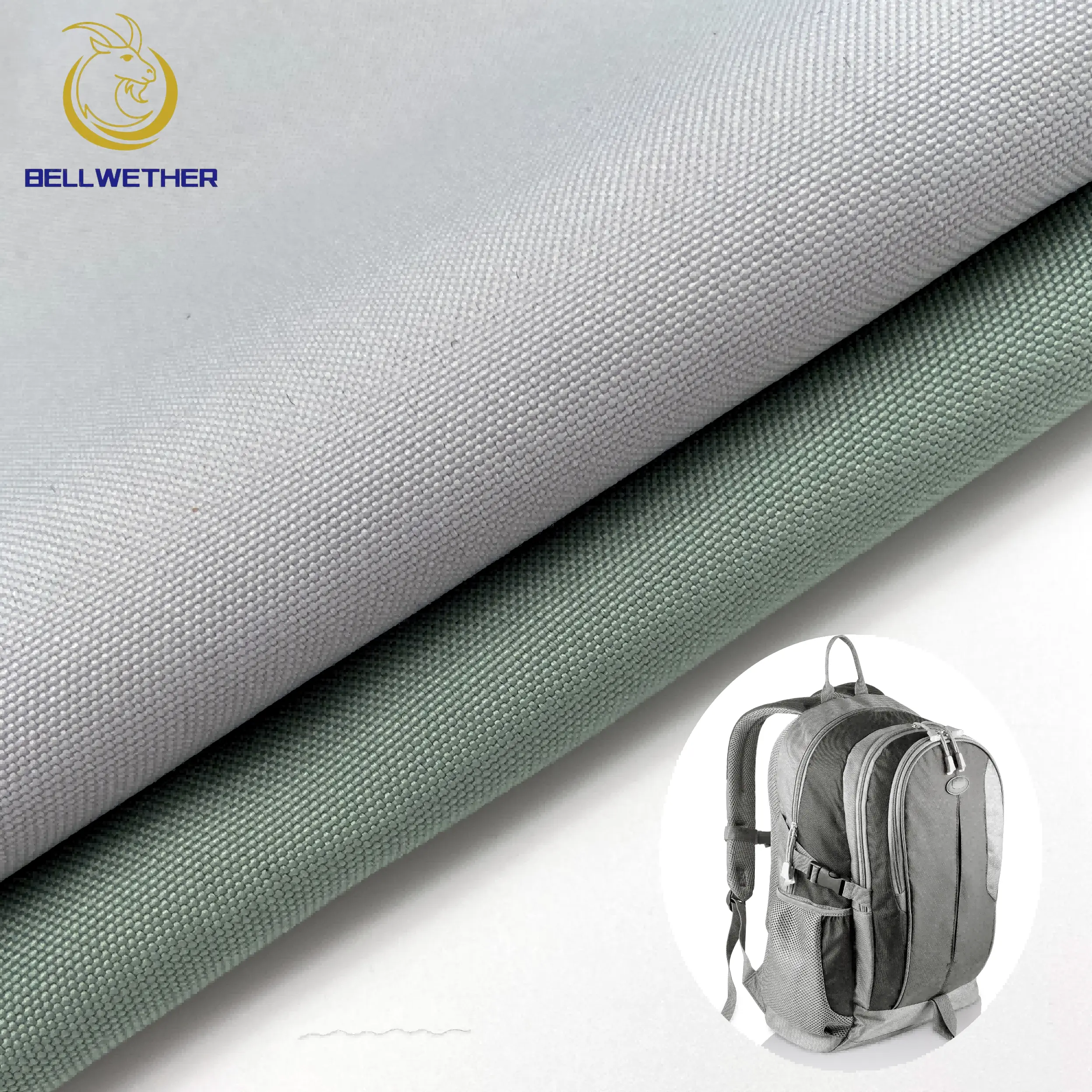 Fabrika toptan süper kalite polyester çanta kumaş su geçirmez PU kaplama polyester 600D oxford kumaş