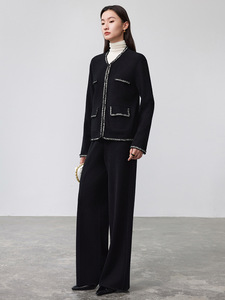 Áo khoác nữ thu đông 100% len cừu cao cấp, kiểu dáng thanh lịch, chất lượng tốt, áo khoác nữ thường ngày - Product Image 2