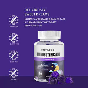 Permen Vitamin Melatonin Vegan Label Pribadi OEM dengan Rasa Buah, Mengandung Vitamin B6, untuk Meningkatkan Tidur dan Memori, Kemasan Botol - Product Image 3