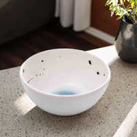 Vente chaude étoile nordique impression 5.5 pouces petite trempette bol pour restaurant