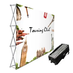 New Trung Quốc nhà sản xuất vải Pop Up hiển thị thẳng vải Pop Up hiển thị Backdrop vải Pop Up hiển thị