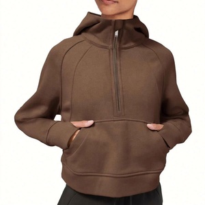 <span class=keywords><strong>Sudadera</strong></span> con Media <span class=keywords><strong>Cremallera</strong></span> para <span class=keywords><strong>Mujer</strong></span>, Modelo 2025, al por Mayor, <span class=keywords><strong>Sudadera</strong></span> con <span class=keywords><strong>Cremallera</strong></span>, <span class=keywords><strong>Sudadera</strong></span> Lisa de Manga Larga, <span class=keywords><strong>Sudadera</strong></span> con Capucha para <span class=keywords><strong>Mujer</strong></span> - Product Image 5