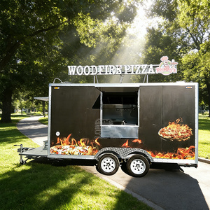 2025 Coffee Manufacture Hot Dog Stand Retro Street Fast Food Trailer - Product Image 5