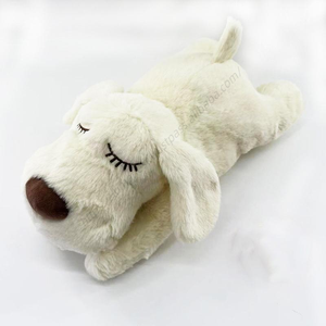 Jouet pour chiot en gros, simule la respiration, les battements de cœur et la chaleur, soulagement de l'anxiété, aide au sommeil pour chiot, dressage en cage - Product Image 5