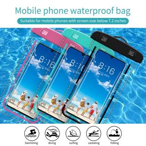 โรงงานขายส่ง กระเป๋าใส่โทรศัพท์กันน้ำ PVC แบบสากล เคสโทรศัพท์กันน้ำสำหรับโทรศัพท์ทุกรุ่น - Product Image 5