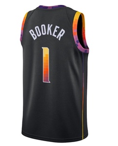 2024-25 New Phoenix Hochwertige Basketball-Trikots Genähtes Logo Gesticktes Trikot Kunden spezifische Trikots mit Logo - Product Image 5